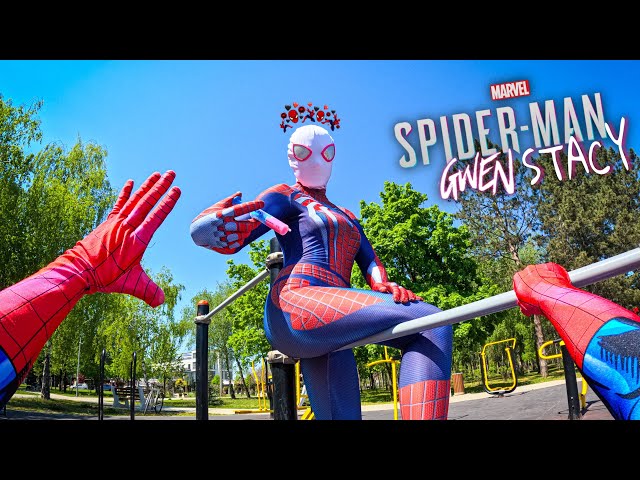 SPIDER GWEN wants to INGECT SPIDER MAN to MAKE HIM fall in LOVE with her (Spiderman POV)