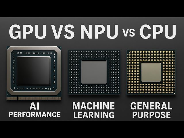 Battle of the processor: GPU VS NPU VS CPU!