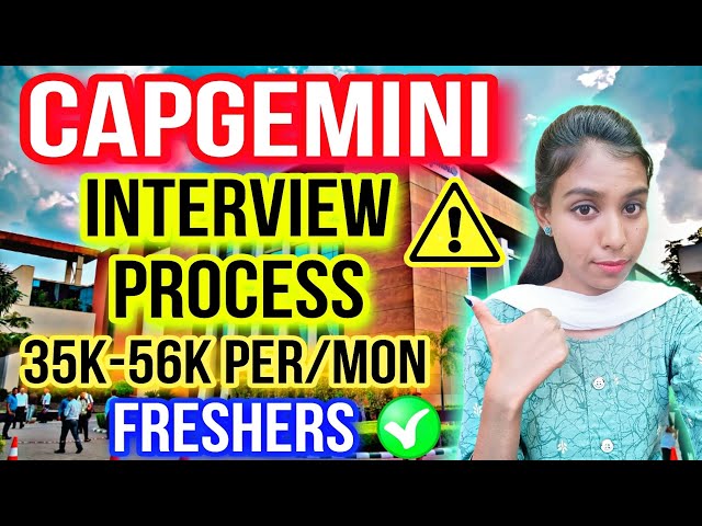 Capgemini Interview Process for Freshers|Eligibility Criteria|Interview Questions ⁉️2023-2024|Tamil