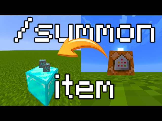 Como spawnar QUALQUER ITEM com /summon no Minecraft Java! (Fácil e Rápido)