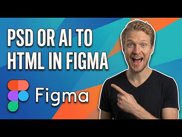 How To Convert PSD Or AI To HTML In Figma (Easy Guide)