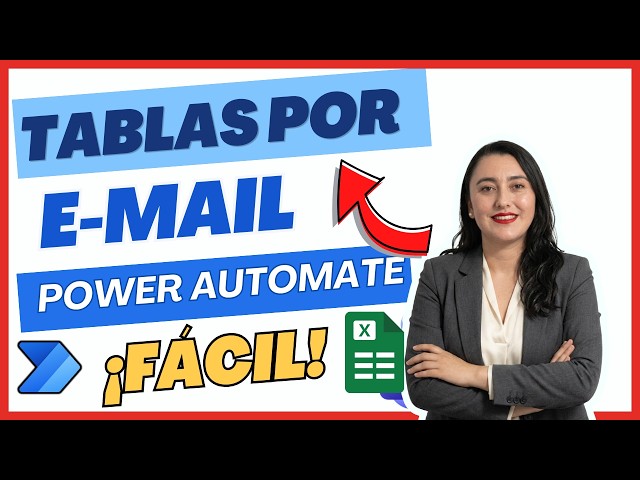 🎯How to AUTOMATICALLY EMAIL a TABLE using Power Automate 📧