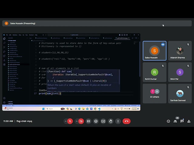 Python Class 12