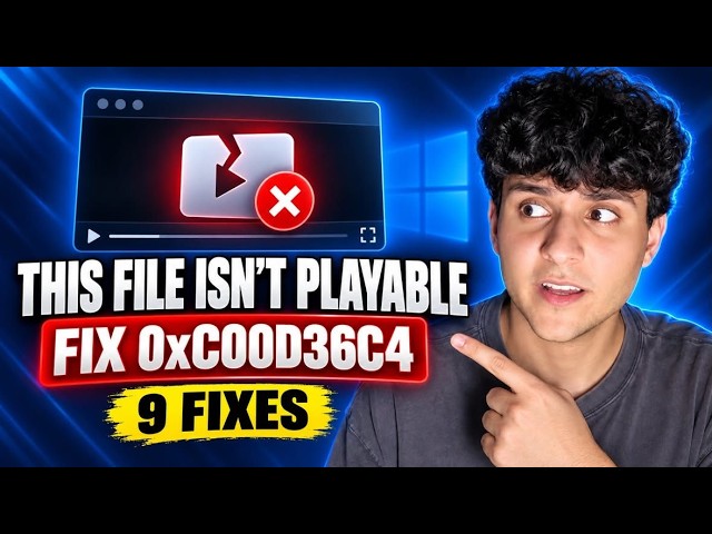How to Fix Error 0xc00d36c4: This File Isn't Playable (9 Ways)