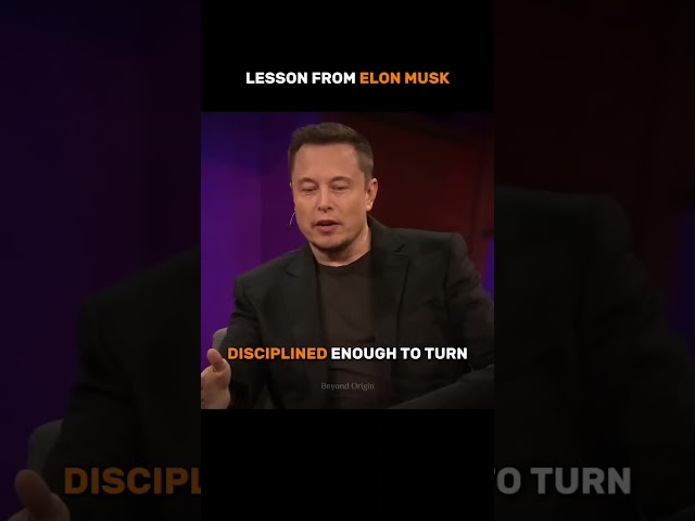 Lesson from Elon musk😈. #elonmusk #quotes #discipline #success #motivation #beyondorigin