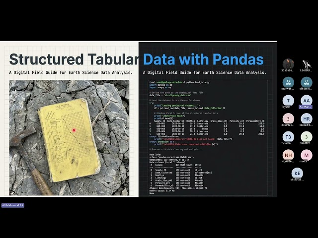 Python for Earth Science: NumPy Arrays & Pandas DataFrames Tutorial
