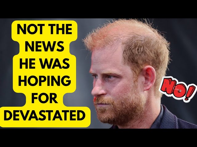 HARRY GETS THE DEVASTING NEWS WE ALL KNEW FROM THE ROYALS #princeharry #meghan #royal 