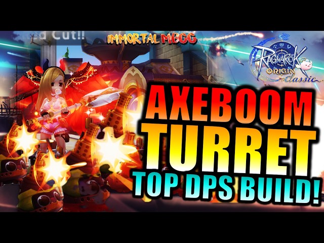 AXE TURRET MASTERSMITH GUIDE!! TOP DPS!! - RAGNAROK ORIGIN CLASSIC