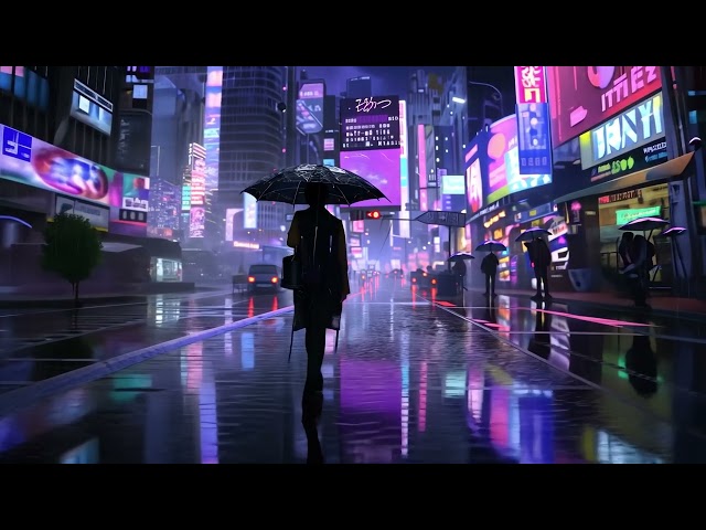 Night Drive Warsaw 🌃 Chill Deep House & Lofi for Coding [Focus Loop]