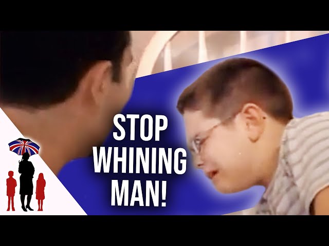 Dad Explosive Reaction to Whining Kid | Supernanny