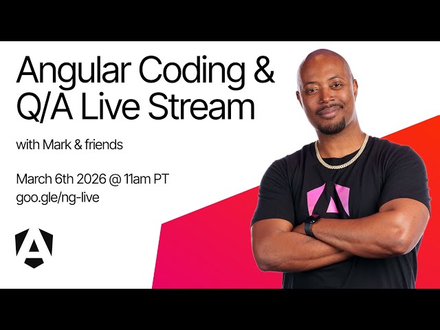 Live coding and Q/A with the Angular Team - MCP Servers| March 2026