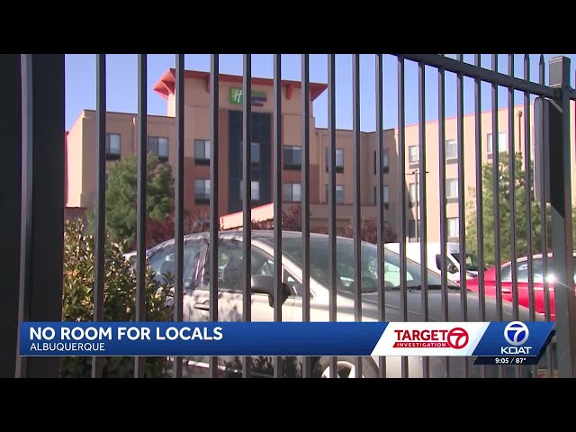 Albuquerque hotels deny bookings to local residents