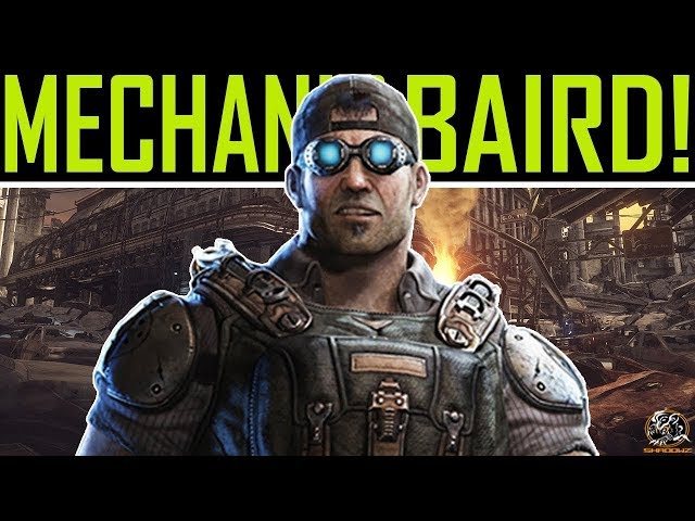 estrenando al baird mecanico - gears of war 4