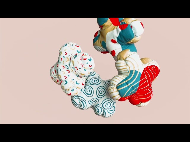Patterned Pillows — 3D Cloth Animation