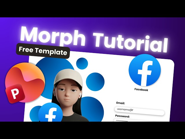 Quick Full Tutorial: Facebook Inspired Template in PowerPoint