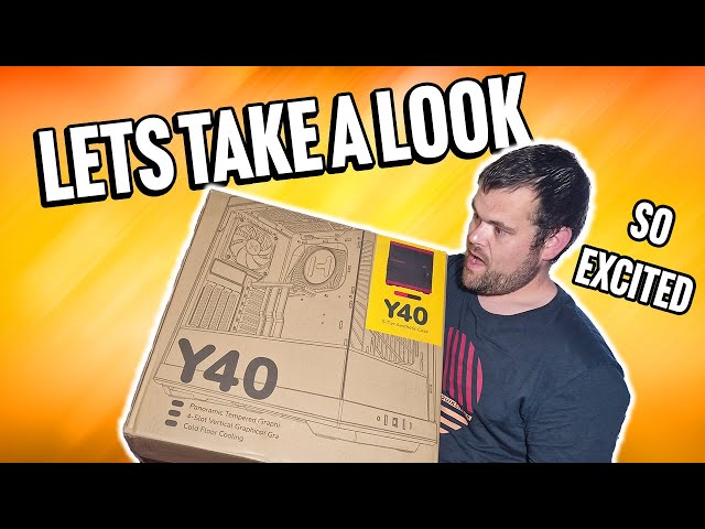 HYTE Y40 Red PC Case Unboxing - Been Looking forward to This