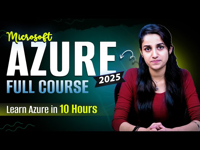 Microsoft Azure Full Course 2026 (FREE) | Azure Tutorial For Beginners | Intellipaat