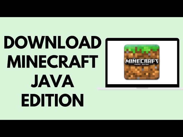 How To Download Minecraft On PC & Laptop – Java Edition 2026