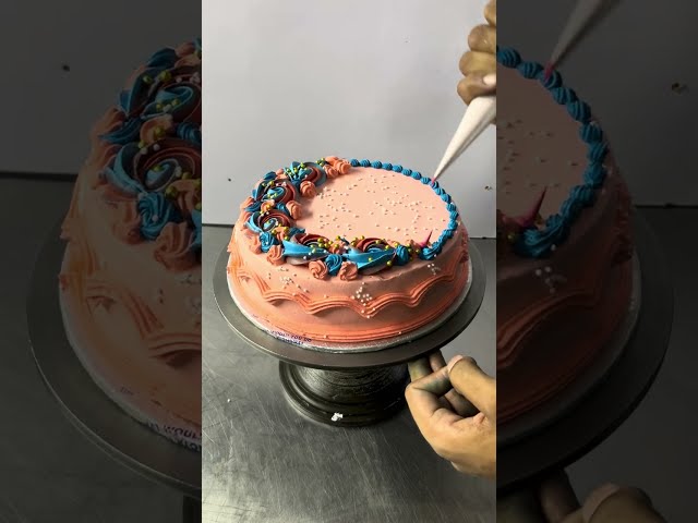 2 Beautiful Cake Decorating Ideas in 1 Video! | Butterfly & Floral Cake Design 🎂✨