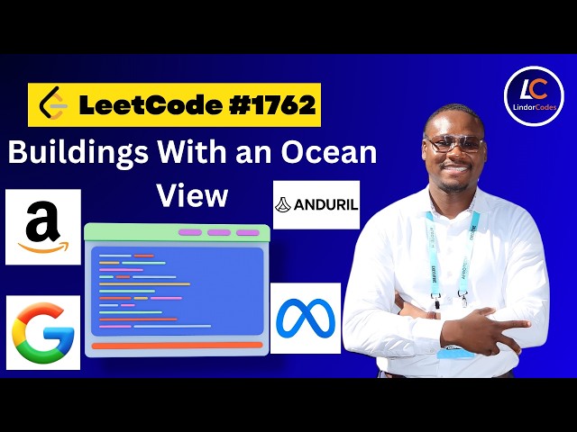 LeetCode 1762 Python Solution — Buildings With an Ocean View