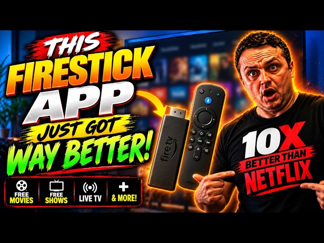 This FireStick App Just Got WAY Better 😱 FREE Movies, Shows + MORE! 🔥