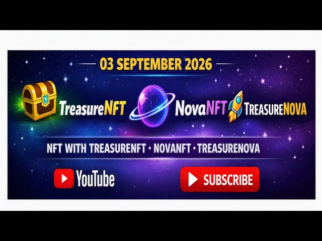 LIVE: TREASURE NFT MEETING | LATEST UPDATES AND INFORMATION | WITHDRAWAL UPDATE NOVANFT |