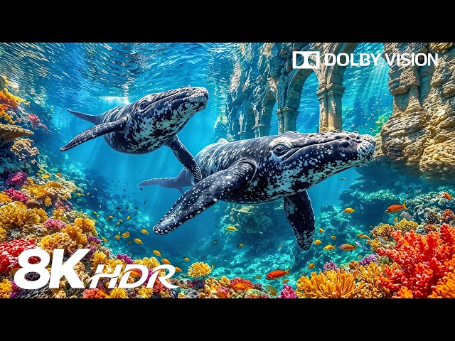 World of Color Beneath the Waves in 8K HDR | Dolby Vision™