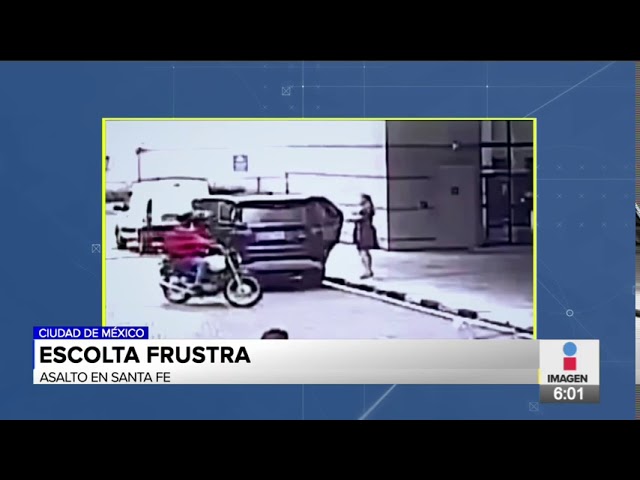 Escolta balea a un ladrón disfrazado de 'repartidor de comida' y frustra asalto | Francisco Zea