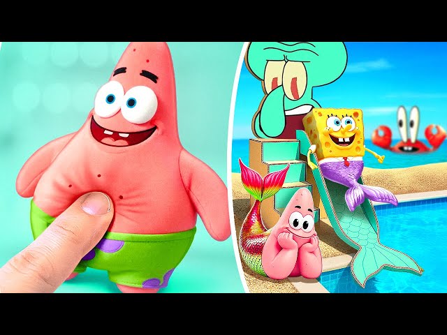 Patrick Has Squishy Belly 🤭⭐️ *Mini Crafts From Cardboard*