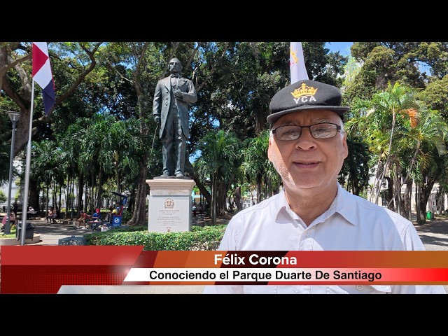 Duarte Park in Santiago de los Caballeros