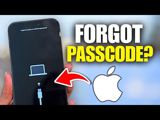 How To Reset iPhone If Forgot Passcode (Step By Step)