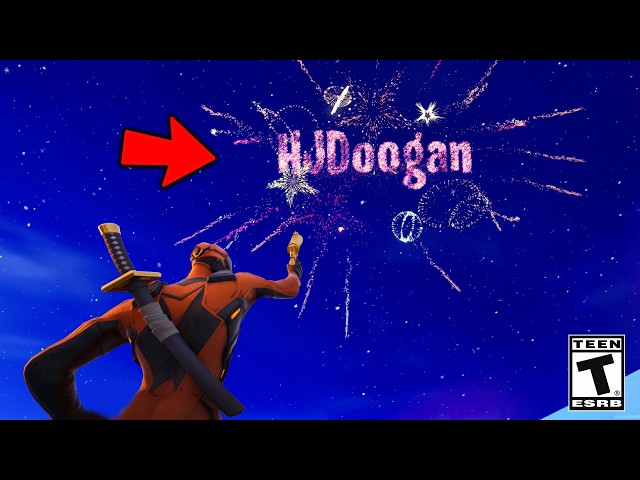 The NEW FORTNITE COMMUNITY DAY! (Golden Fireworks, Double XP & MORE!)