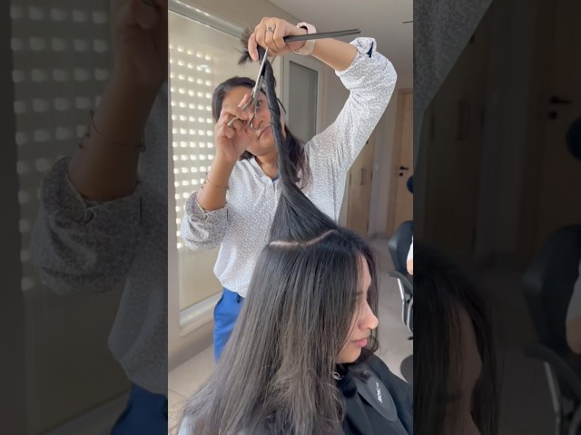 Misbah addy signature hair cut