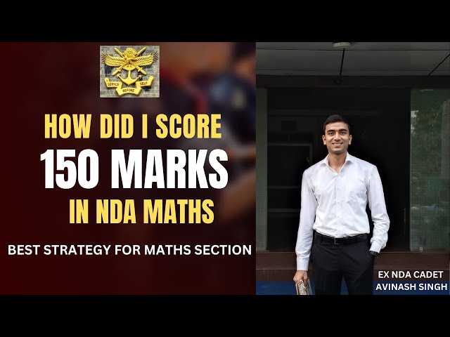NDA Maths Strategy #nda #upsc