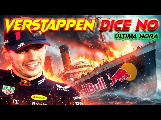 RED BULL F1 SHATTERED AND AT THE FEET OF VERSTAPPEN, WHO REFUSES TO CONFIRM 2027 AND LEAVES THE T...