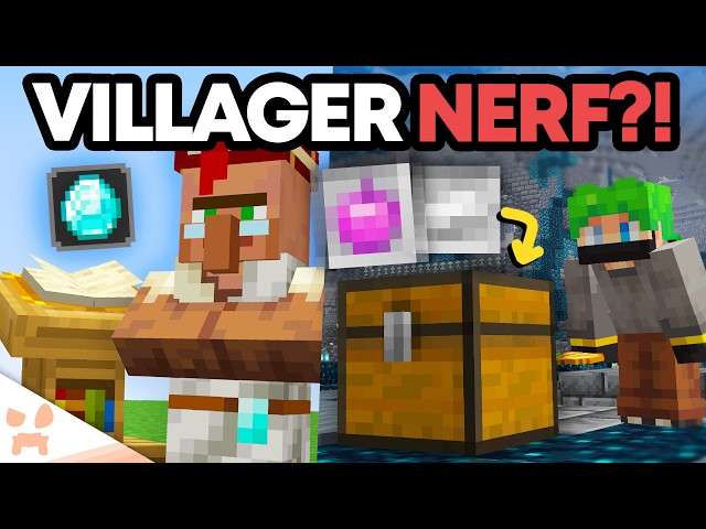 NEW MINECRAFT ANCIENT CITY + VILLAGER UPDATE JUST DROPPED! REDSTONE OVERHAUL NEXT?!