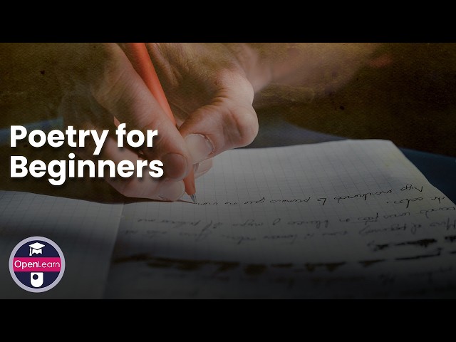 It's All Academic From The Archive Podcast #1: Writing poetry
