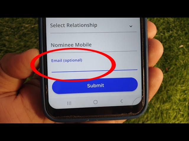 What is email optional? What is the meaning of email optional?