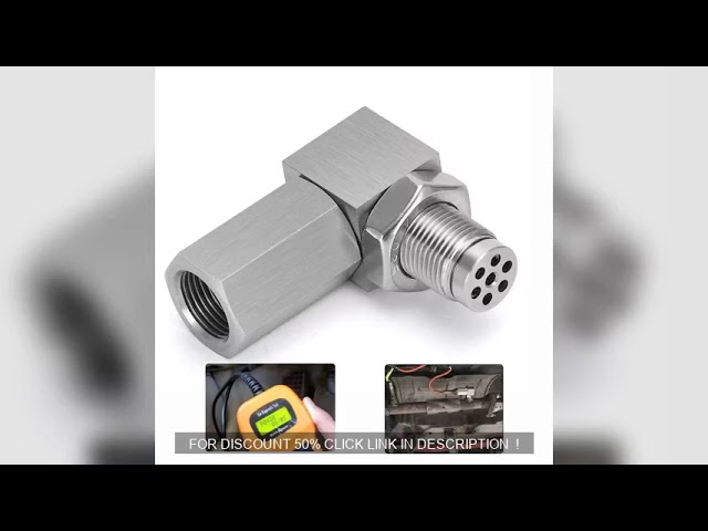 Exhaust Catalyst Rear Oxygen Sensor Spacer 90 Degree Mini Ca Discount 50% #AliExpress