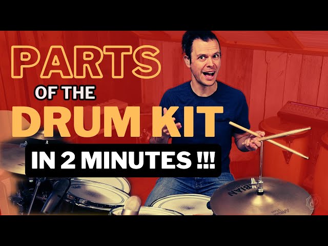 The Different Parts of a Drum Kit... In 2 Minutes !!!