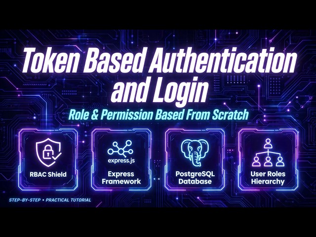 Login | Token Based Authentication and Login | Roles and Permission in Next JS & Node JS | part4