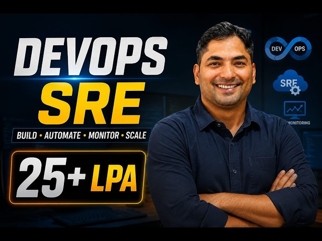 Everyone Wants SRE Jobs in 2026 😱 Learn These Skills for ₹25+ LPA!