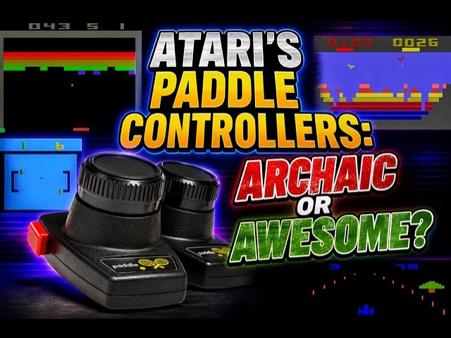 Atari Paddle Controllers In 2026: Archaic Or Awesome?