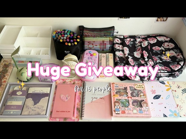 Huge Giveaway For 15 People 🎁✨ || Cuddle Cloud