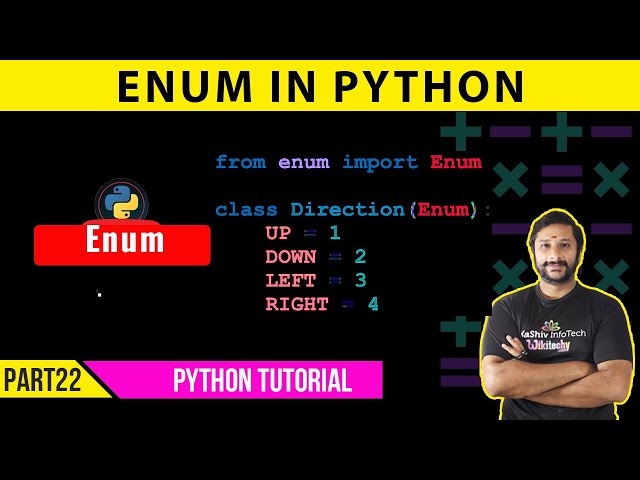 #22 🐍enum in python | Enumerate Function in Python | Python Tutorial for Beginners in Tamil #enum