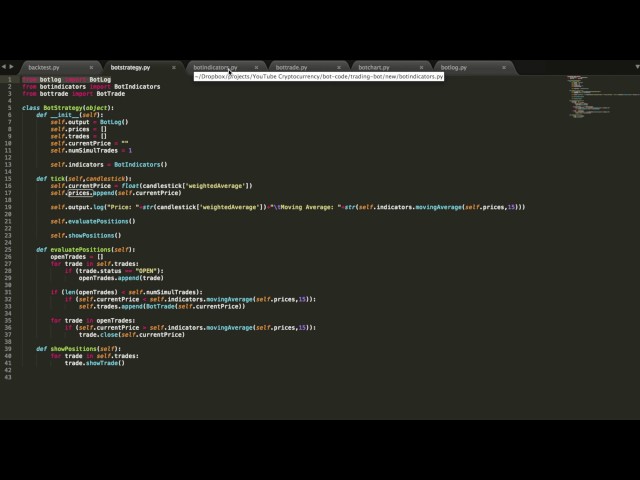 Building your own cryptocurrency trading bot using Python and the Poloniex API, Part 3