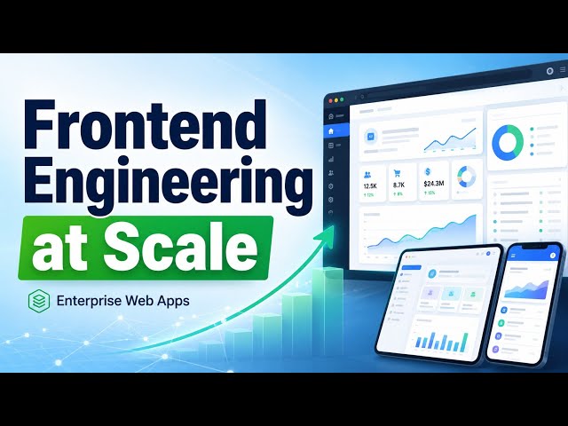 Frontend Engineering at Scale | Building High-Performance Enterprise Web Applications | Uplatz
