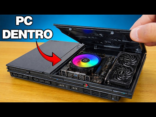 ¡Convertí una PS2 Slim dañada en una Gaming PC!
