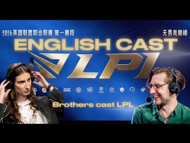EDG vs LGD | WE vs TES | AL vs JDG - LPL English Cast