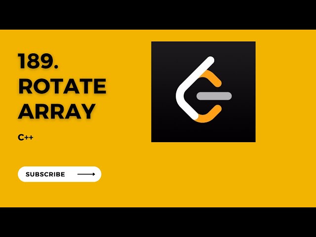189. Rotate Array (Leetcode)